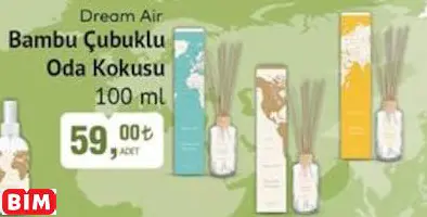 DREAM AİR BAMBU ÇUBUKLU ODA KOKUSU DREAM AİR BAMBU ÇUBUKLU ODA KOKUSU